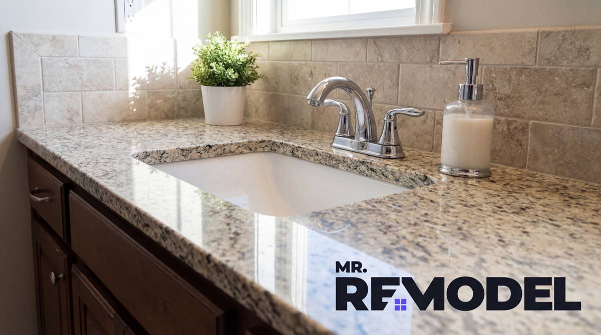 Quartz vs. Granite Bathroom Countertops: Protecting Your Remodel Investment